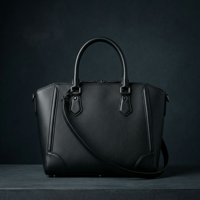 Classic Black Tote